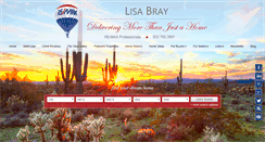 Desktop Screenshot of lisabray.com