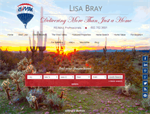 Tablet Screenshot of lisabray.com